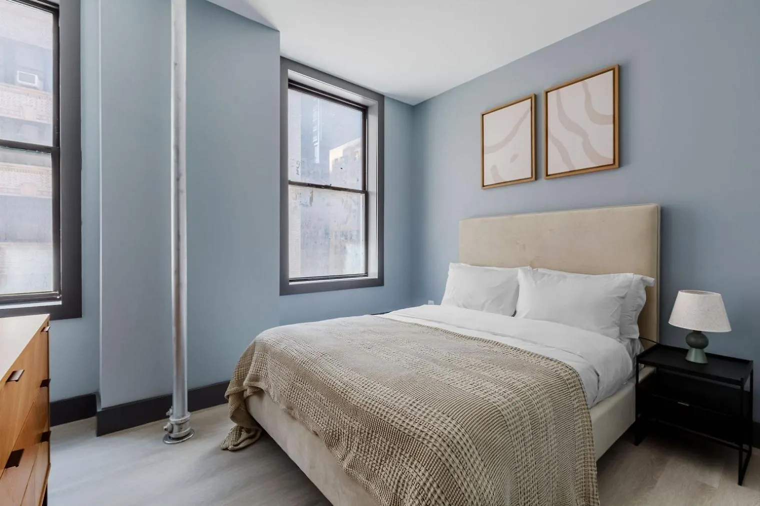 ニューヨークBlueground Midtown W Elev Nr Times Sq Park Nyc-1492アパートメント アパート ニューヨーク